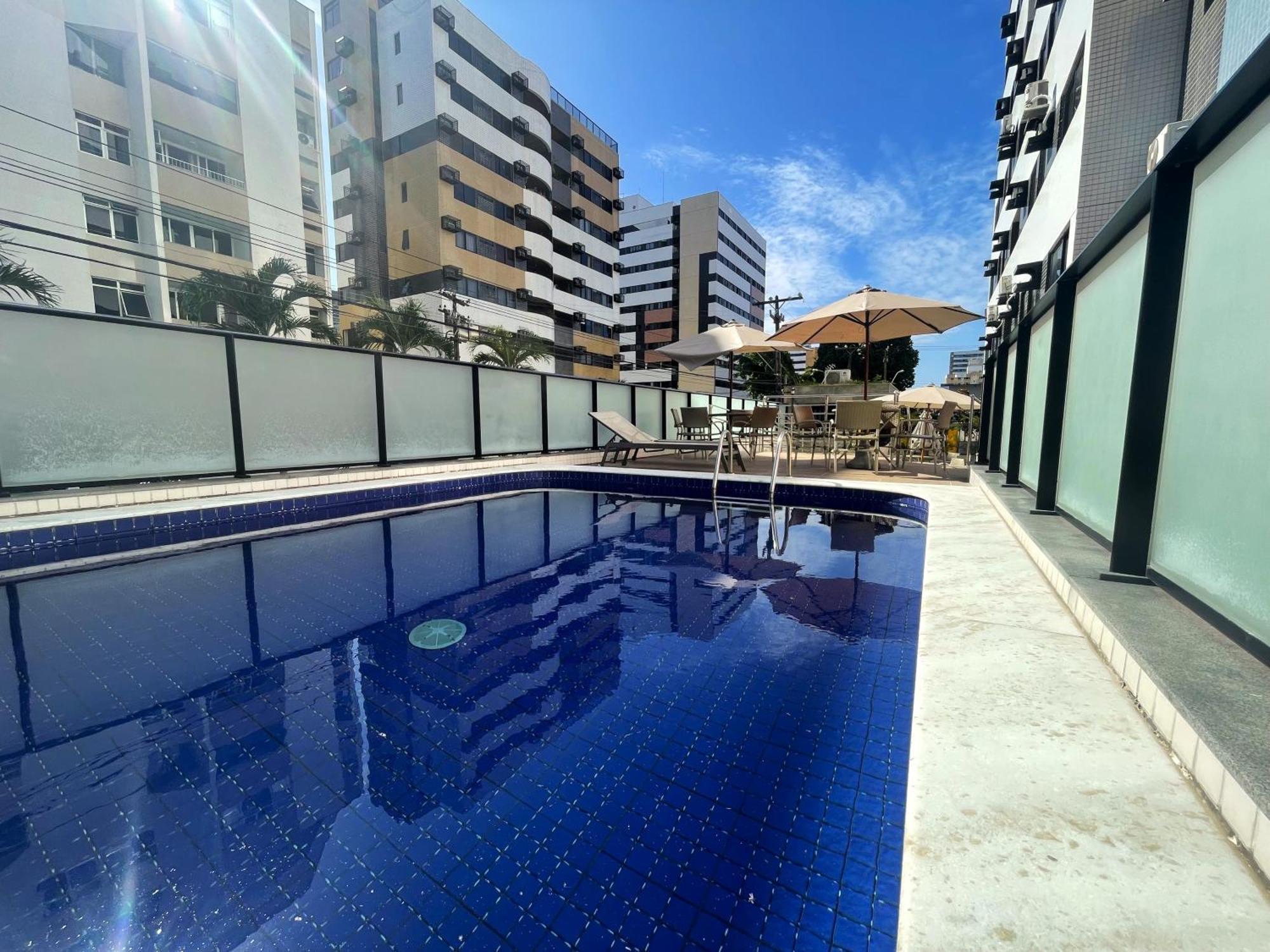 Apto 250M Da Praia Em Ponta Verde I Piscina I Garagem 709 Maceió Exterior foto